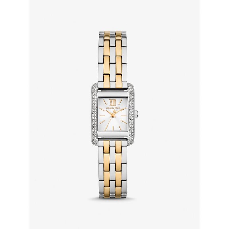 Michael Kors Mini Monroe Pavé Two-Tone Watch MKO1035 золотой