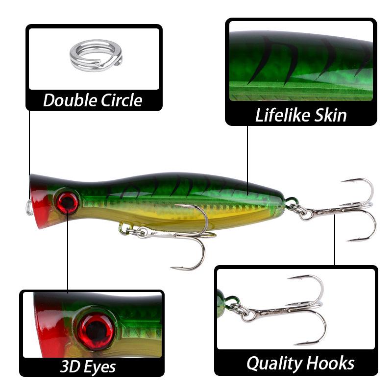 New 42g Long Cast Sea Fishing Lure with Reinforced Hooks and Simulated Fish Design