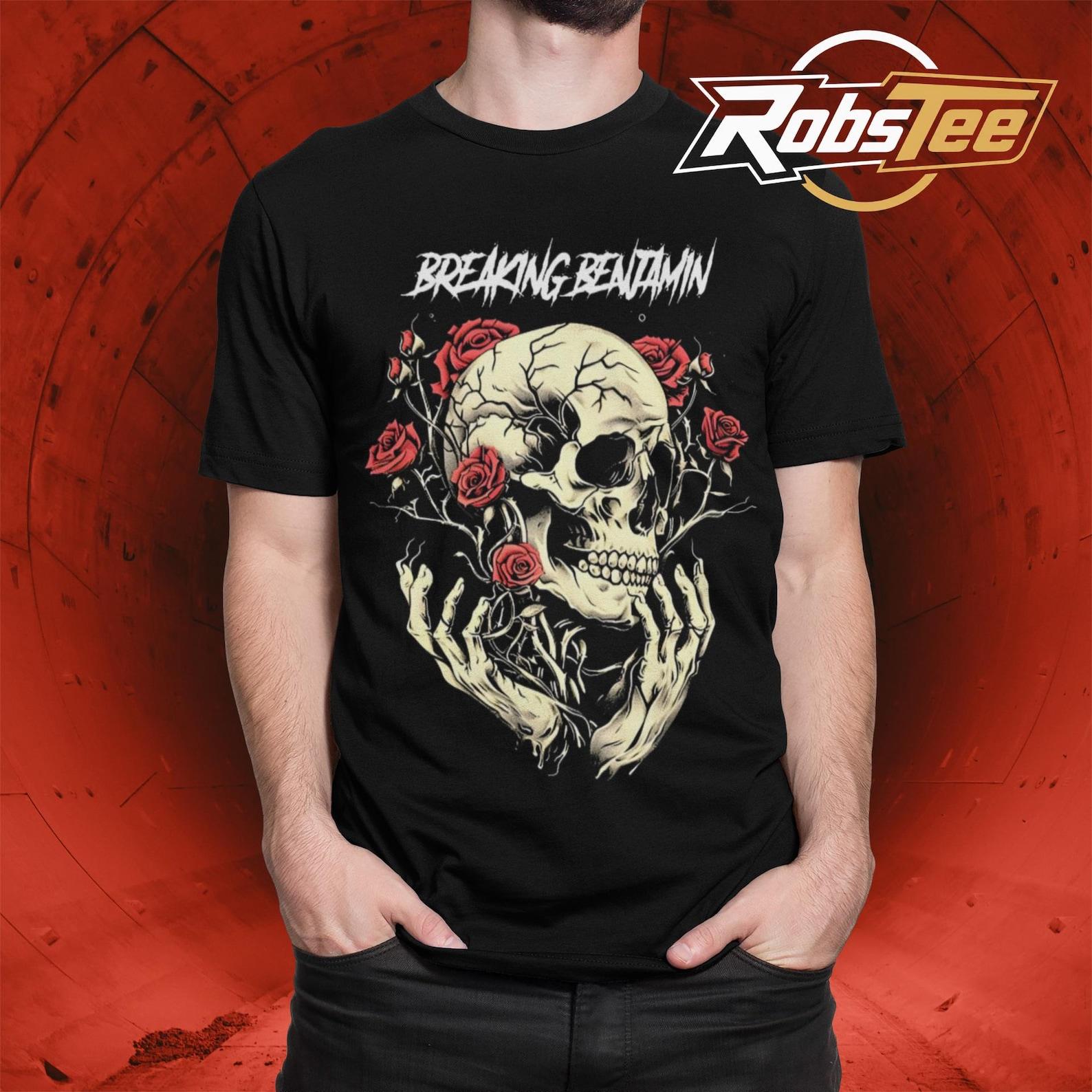 Breaking Benjamin Shirt, Phobia Album Band Tee, Classic Post-Grunge Rock Merch 4XL
