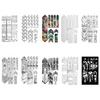 10Pcs/Set 3D MTB Bike Scratch-Resistant Protect Removable Beauty/Gorilla Sticker