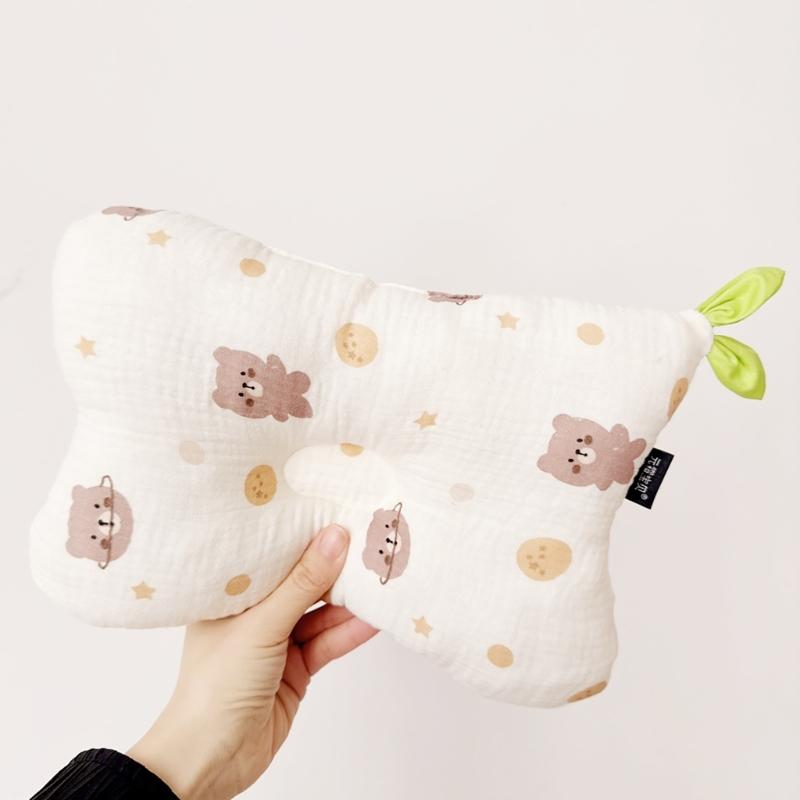 Moisture Wicking Baby Pillow Easy To Clean Baby Pillow Lovely Pattern Pillow Absorbent & Washable Pillow Comfortable