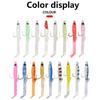 17PCS Sports PVC Fishing Lures Mixed Color Soft Soft Lure Silicone Bait Shad Sea Fishing