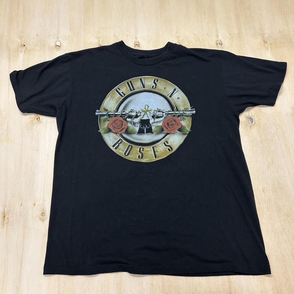Guns N' Roses Shirt Mens Large Black Logo Graphic Rock Band Tee T-Shirt Unisex T-Shirt