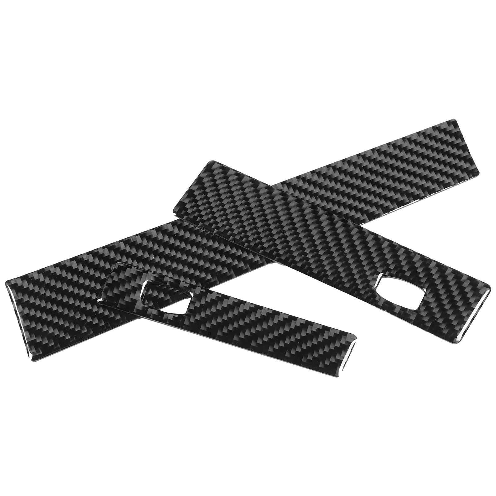 

3 шт. Накладка на подстаканник CoPilot, декоративная полоса из углеродного волокна, подходит для 5 серии E60E61 20042010