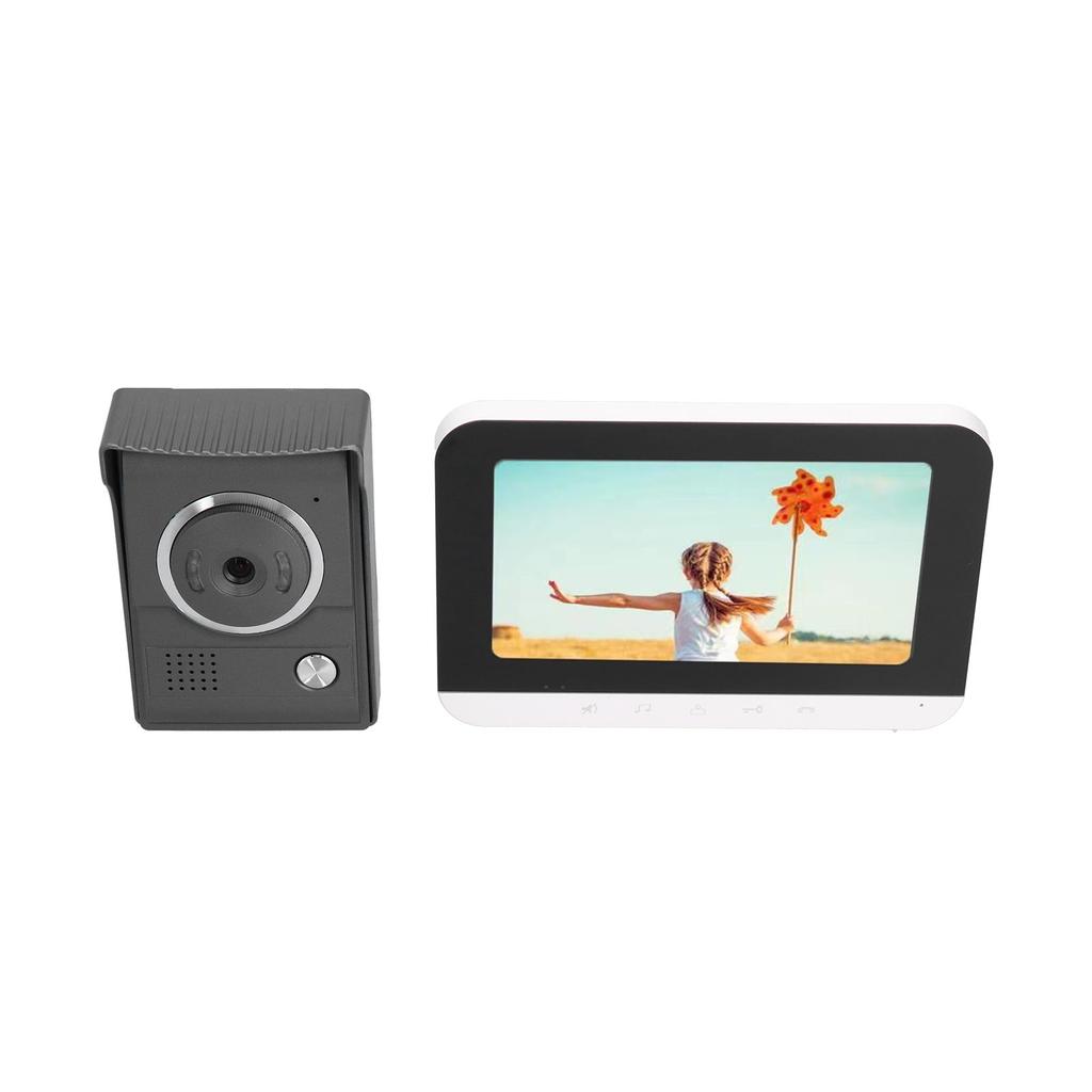 Smart Doorbell High Definition LCD Visual Multifunctional Video Doorbell 100?240V for Home Office