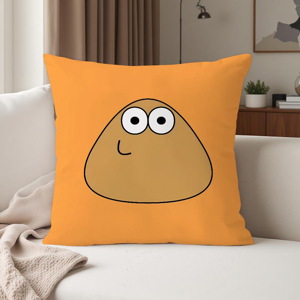 Hot Game My PPet Alien PPou Pillow Case Suitable For Bedrooms Living Rooms Cars Home Decoration