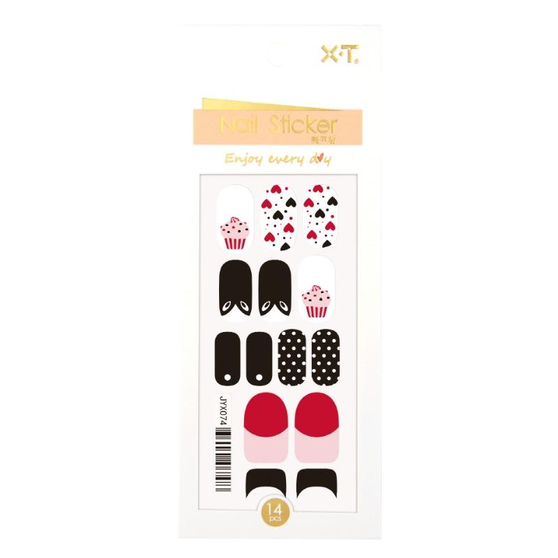 Gradient Color Nail Stickers, Small Flowers, Fresh Nail Polish Film Stickers, DIY Exquisite Full Nail Polish Film Stickers, Manicure Stickers