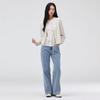Thursday Island Lace Mix Print Frill Blouse T262mbl148w