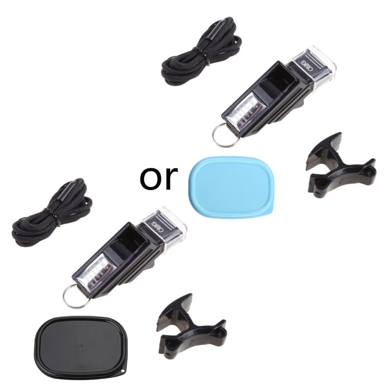 

1 Set Soccer Football Referee Whistle Sports Whistle Professional Basketball Baseball Referee Outdoor Survival Tools Kit 1