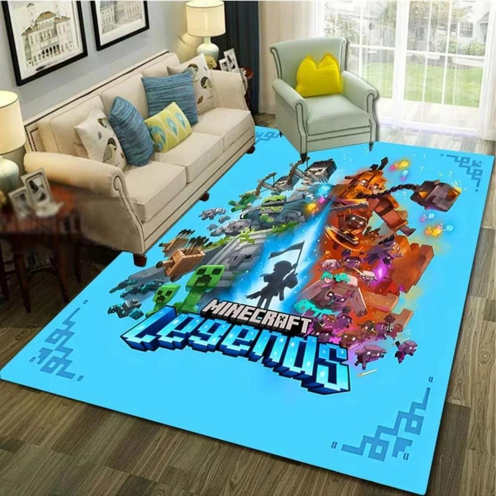 Cartoon Game Characters Carpet  for Living Room Modern Decor Bedroom Non-Slip Soft Rug Kitchen Floor Mat Entrance Doormat
