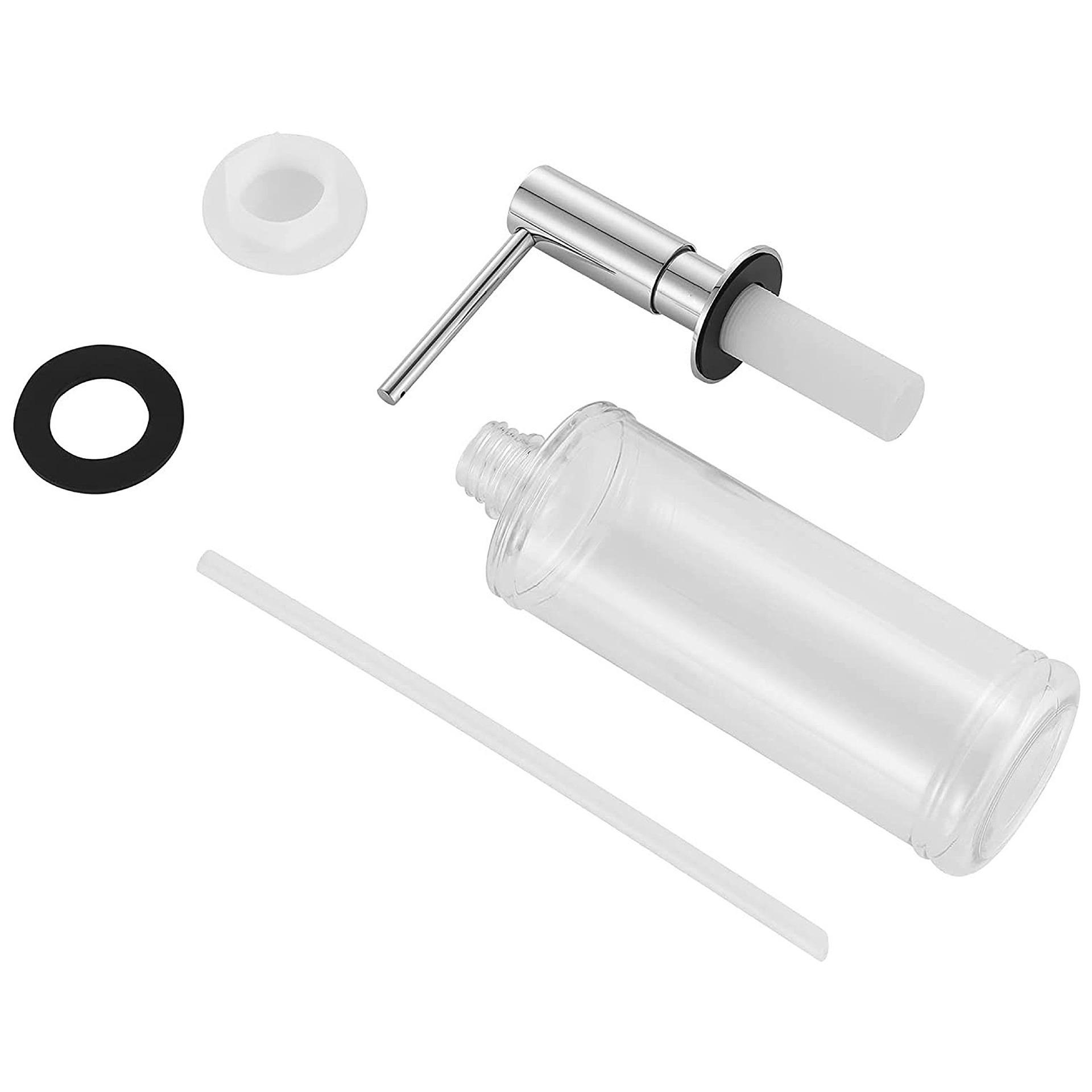 Chrome-Plated Copper Sink Soap Dispenser, 500ml