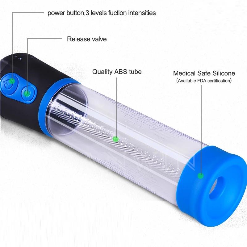 Penis Pump Dick Enlargement Device Vacuum Pump Male Penis Masturbator Penis Extender Sex Products Toys for Men Pumps Enlargers
