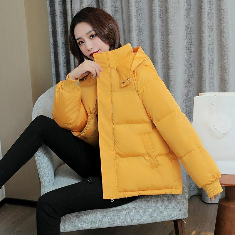 Gepolsterte Jacke im Westernstil für Damen, lockere, dick gepolsterte Winterjacke, Brotjacke im Hongkong-Stil