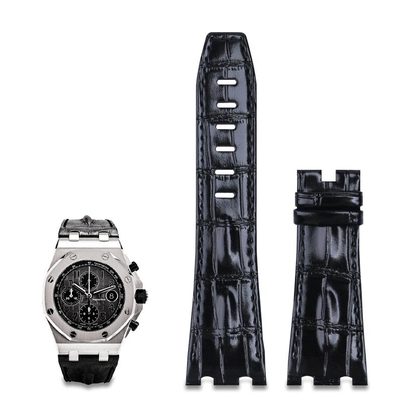 First Layer Cowhide Watchband 28mm Pin Buckle For AP Strap For Audemars Piguet Belt 42mm Royal Oak Offshore Belt Accessories "