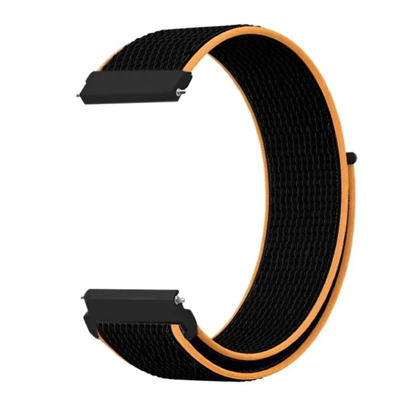 

22 мм 20 мм Нейлоновий ремінець-петля для Huawei Watch 5 46 мм Дихаючий браслет Correa для Huawei Watch GT5 Pro/GT5/GT4 3 GT2e 46 мм width 22mm