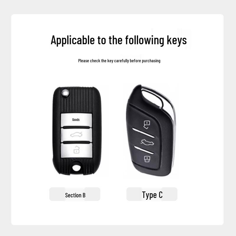 Roewe RX5 Plus Key Case for i5, i6 Max, d7, CLEVER, RX3, iMax8, EI - Metal Car Shell for New Models