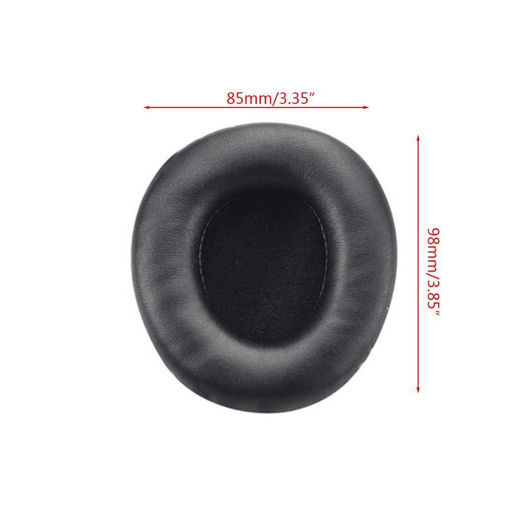 1Pair Leather Ear Pads Ear Cushion Cover Earpads for Creative Aurvana Live1 Headphone Memory Foam Earcups