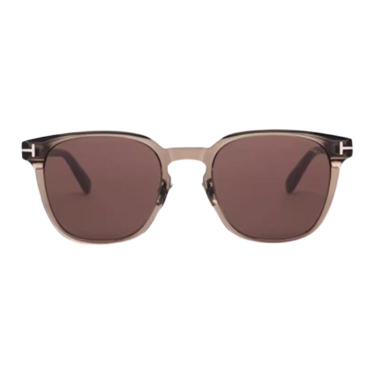 TF Mirror Leg Letter Logo Oval Sunglasses Unisex sunglasses Multicolor FT1051-K