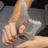 Axe Shaped Guasha Board Resin Beeswax Massager Scraper Chinese Gua Sha Tool For Face Neck Back Body Acupuncture Pressure