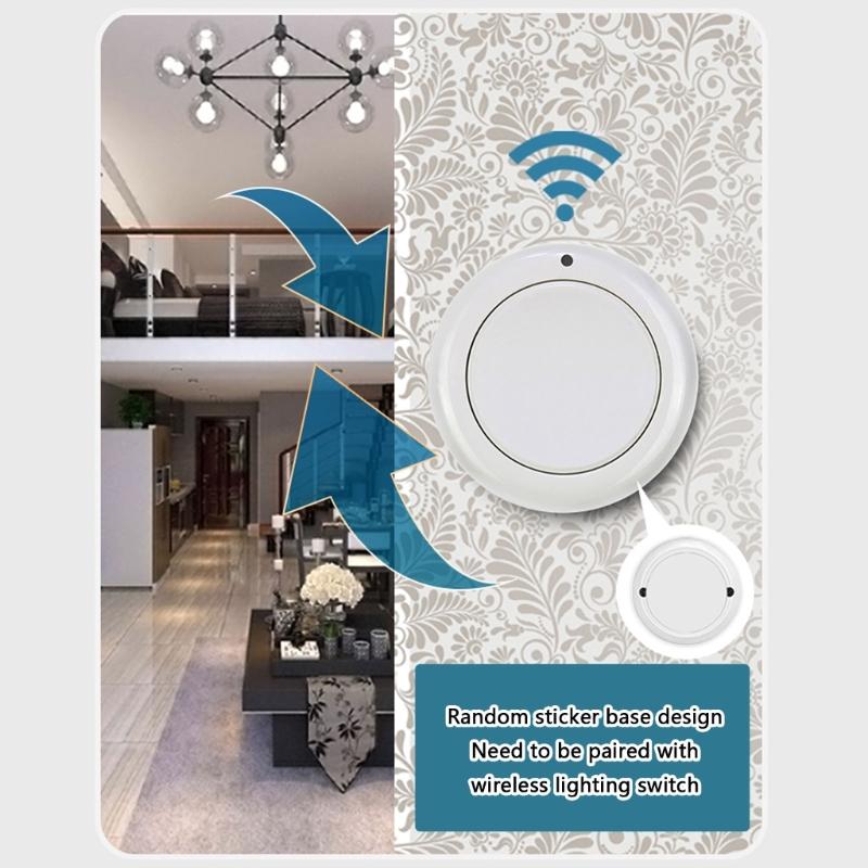 433MHz Wireless Remote Controls Light Switches DC3V Remote Controller for Large Power Applications In Homes