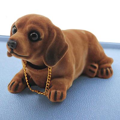 Car Ornaments Doll Husky Beagle St Bernard Shepherd Shake Head Dog Duck Decoration Auto Interior Accessories Cute Creative Gifts