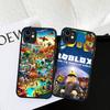Popular Game R-Roblox Phone Case For IPhone 16 Pro Max 15 14 13 12 11 XS MAX X Plus Candy Color Matte TPU Phone Cover