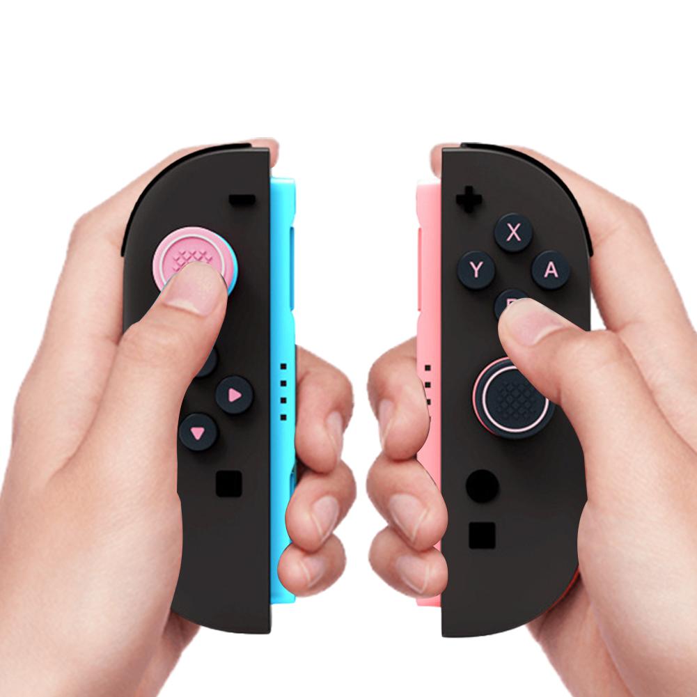 For Nintendo Switch 2 Thumb Grip Caps Joystick Caps & ABXY Button Sticker Set for Switch 2 Joycon Game Accessories Kit