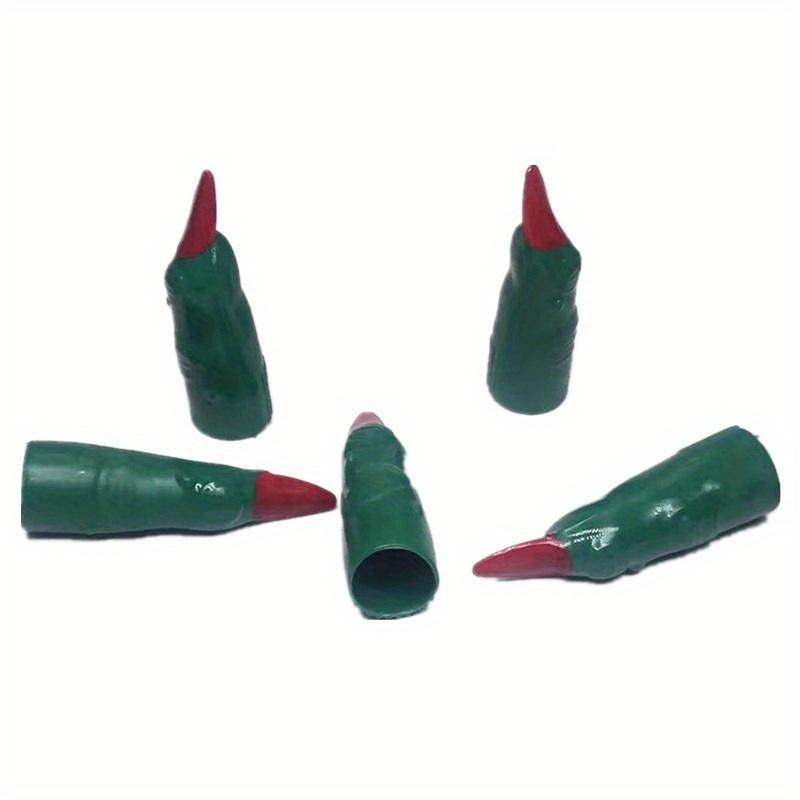 Halloween Prop Random Color Witch Ghost Holiday Party Decora Environmenatal Protection Zombie Fake Fingers Witch Nail Set Cover