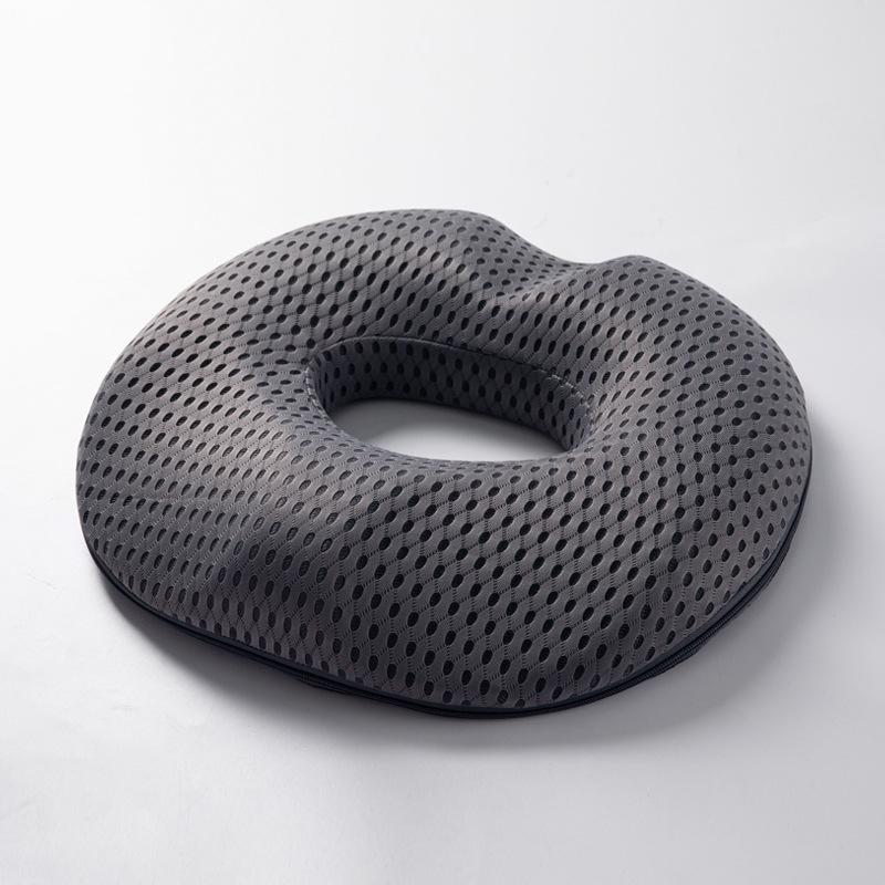 Ergonomic Hemorrhoid Relief Cushion: Breathable, Hollow Design for Pregnancy & Postpartum Comfort