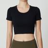 WEZHO Women's Yoga Short Sleeve Sports T-Shirt