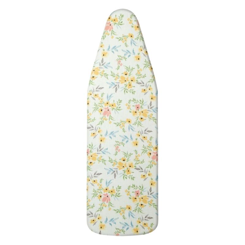NonSlip Ironing Board Cover 70x45cm Fabric Floral Ironing Board Case for Most Standard Ironing Boards Replacement