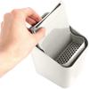 Container Drainer for Cutlery Knives Kitchen Utensils Basket Stand Gray