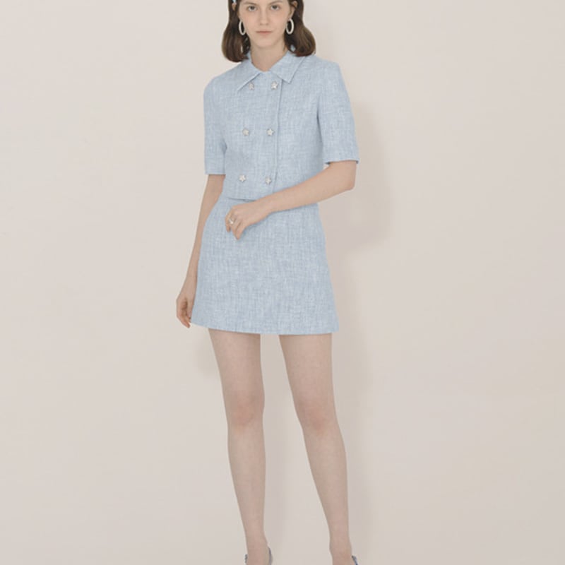 iCE GARDEN Tweed Hair Band