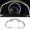 Silver 1X Front Dashboard Frame Cover Trim For Honda Fit Jazz 2014-2019 Car Auto