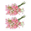 5/10 Pezzi Fiore Artificiale Colori Vivaci Aspetto Realistico Decorativo Riutilizzabile Realistico Senza Manutenzione Fiori Finti Artigianato Fai-da-te Decorazione Floreale
