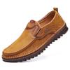 Genuine Leather Men Shoes Casual Luxury Brand 2025 Italian Mens Loafers Moccasins Breathable Slip On Boat Shoes Zapatos Hombre