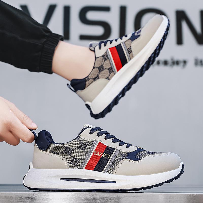 New high-end casual shoes printed sports shoes breathable and comfortable running shoes MR