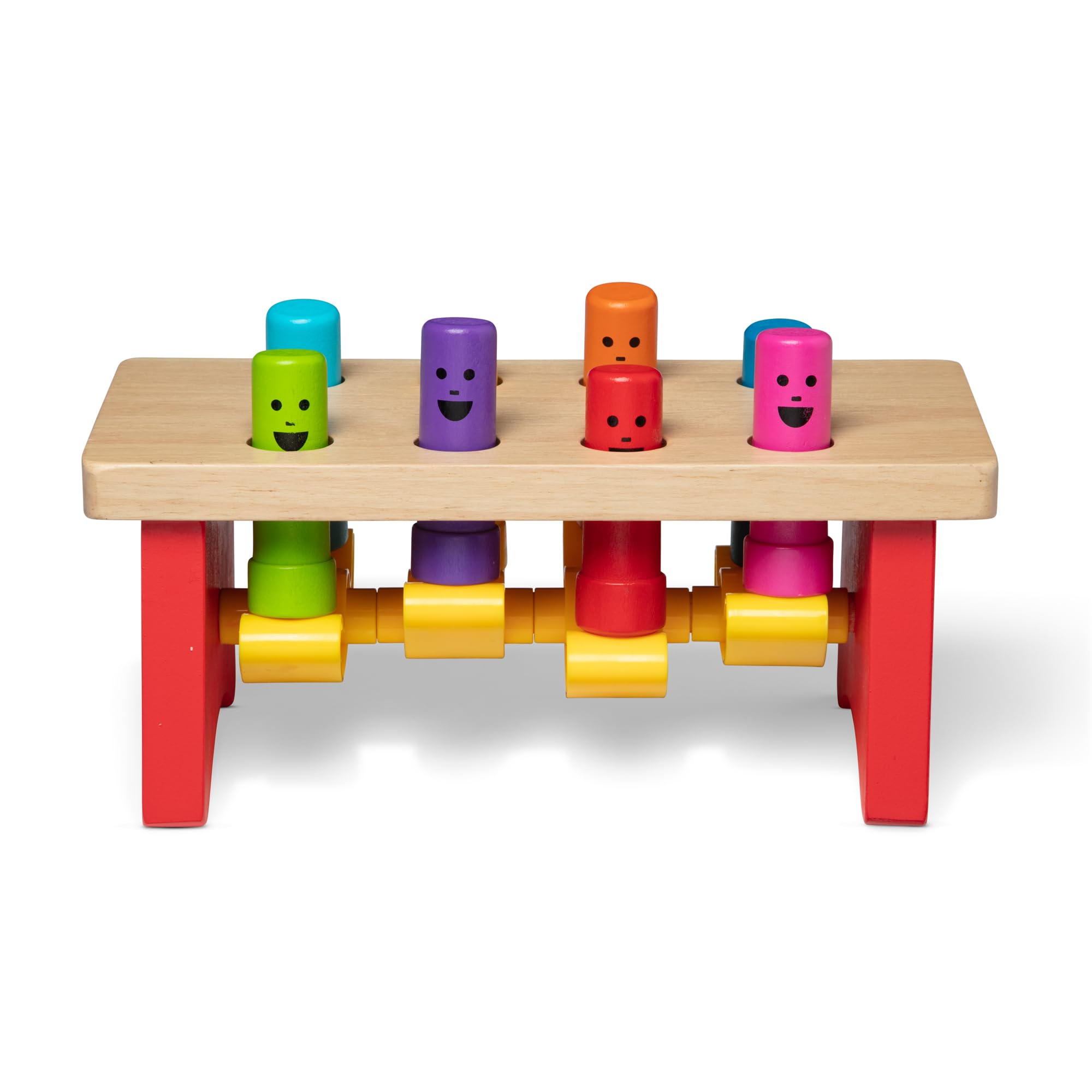 Melissa & Doug Wooden Educational Toy: Pounding Bench