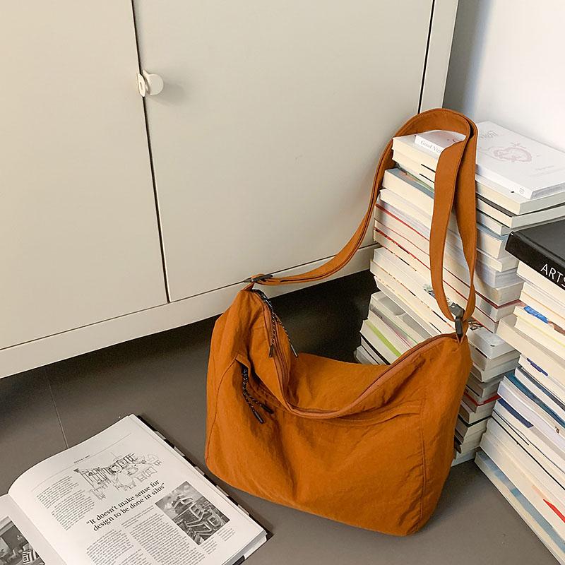 Crossbody Bag Unisex Lightweight Shoulder Bag Large Capacity Student's Handbag