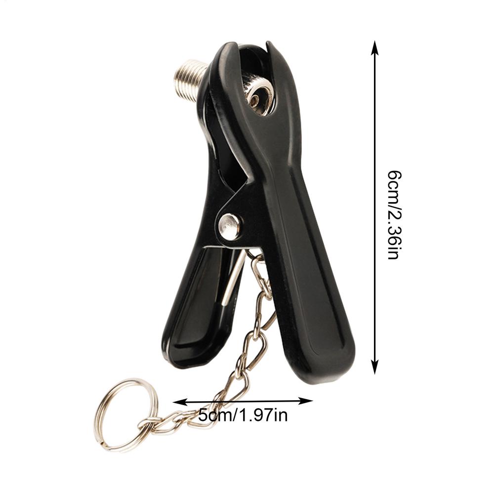 Air Chucks Tire Inflator Chuck Pneumatic Tire Chuck Bicycle Pump Clip Air Compressor Nozzle Brass Locking Nozzle Tire Air Chuck чёрный