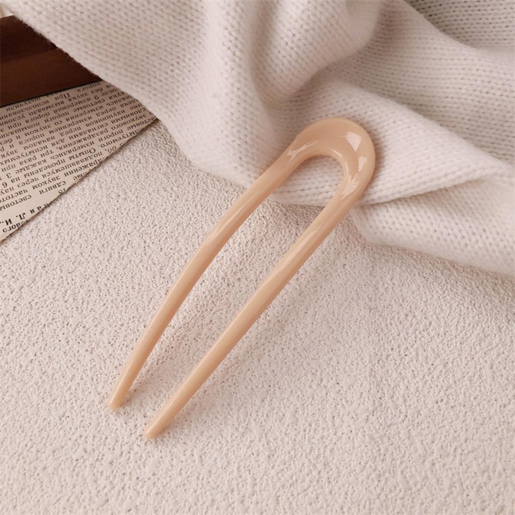U Shaped Wave Hair Clip for Women 11CM Hairpin Hair Fork Hair Accessory for Updo Hairstyles Hair Holder Hair Clip for Back of Head