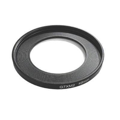 Camera Filter Mounting Adapter 49mm Lightweight Replacement For G7X3/G7X2/G5X/G5X2 Outdoor Camera Lens Filter Photography