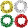 7.5m/8.2Yard Christmas Tree Decor Gold Silver Red Sparkly Star Wire Christmas Decorations Xmas Home Party Birthday Party Wedding