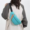 Women Sports Waist Bag Lightweight Crossbody Sling Bag Men Large Capacity Fanny Pack Casual Travel Chest Bag