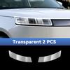 For JAECOO 5 J5 EV 2026 TPU Headlight Anti-Scratch Smoke Black Transparent Modification Color Changing Protective Film