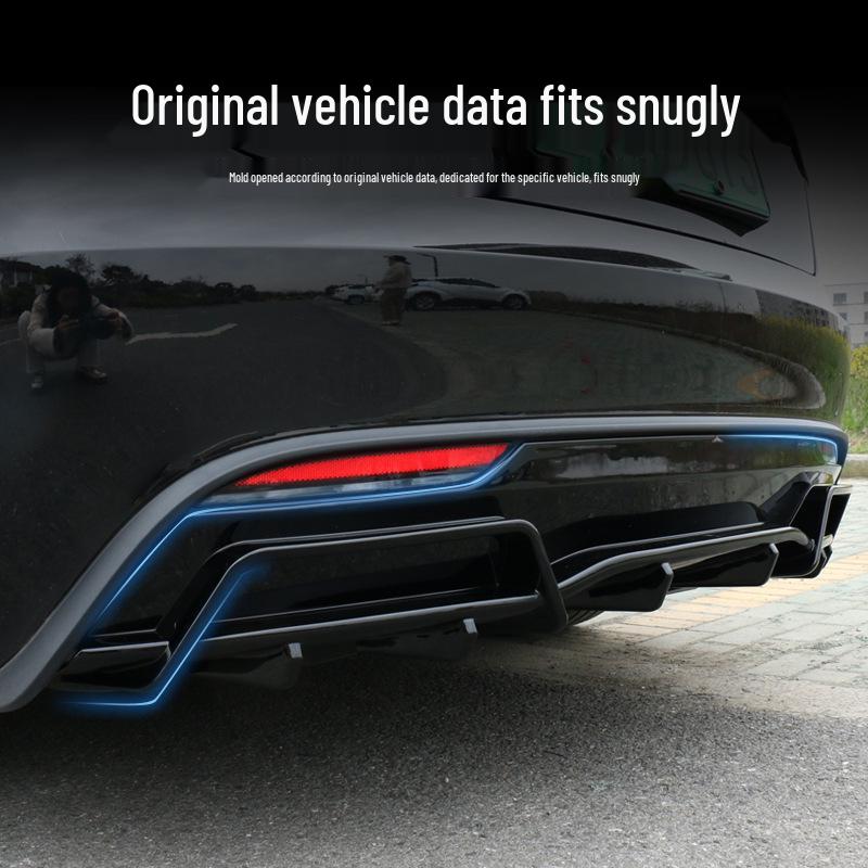 Thunder Rear Lip Sport Modification for Tesla Model 3