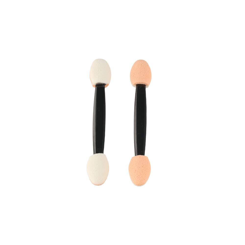 50Pcs Dual Sided Dual Sides Eye Shadow Applicator Dyed Chrome Pigment Applicator  Home
