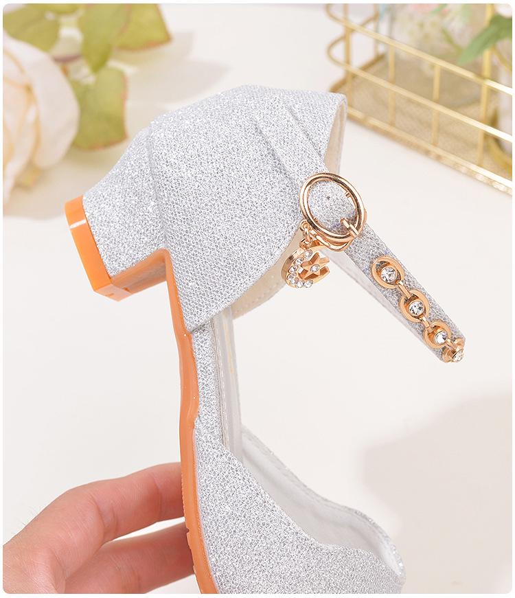 2025 Versatile Princess Shoes for Girls - Round Toe, Chunky Heel, High Heel, Available In Women's Sizes, Perfect for Performances