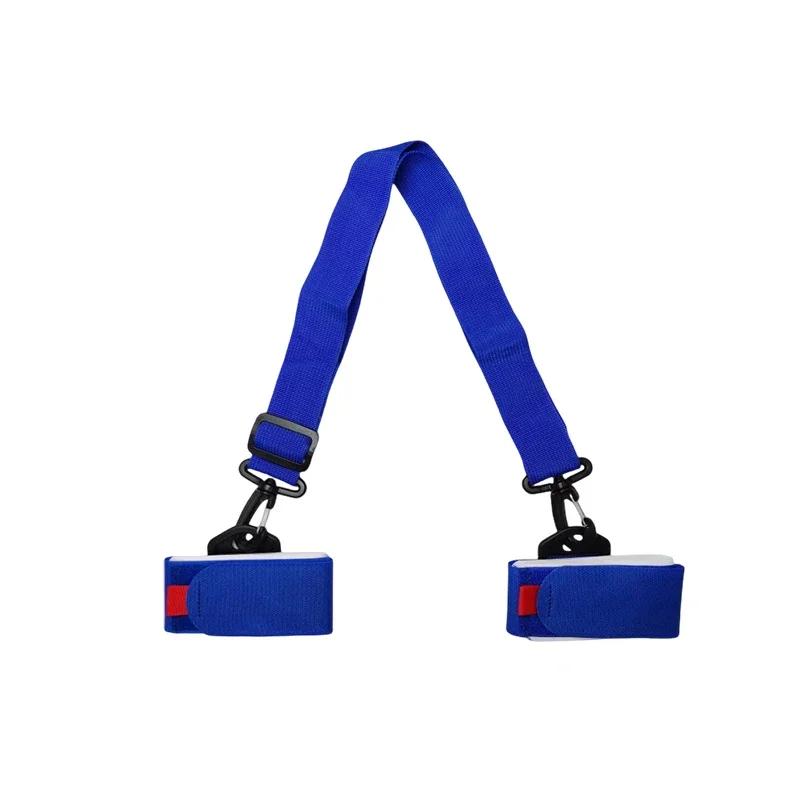 Ski Pole Carrier Strap Ski Shoe Straps Fixing Belt Durable Snowboard Shoulder Strap for Winter Outdoor Sports Ski Accessories
