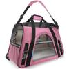 Trasportini morbidi Borsa portatile per animali domestici Borse per trasportini rosa per cani Trasportino blu per gatti Trasportino per animali domestici traspirante da viaggio in uscita